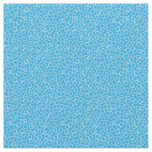 Circle Triangle Square Fabric