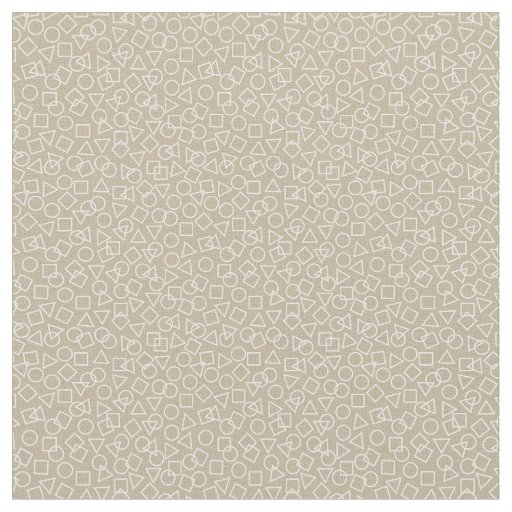 Circle Triangle Square Fabric