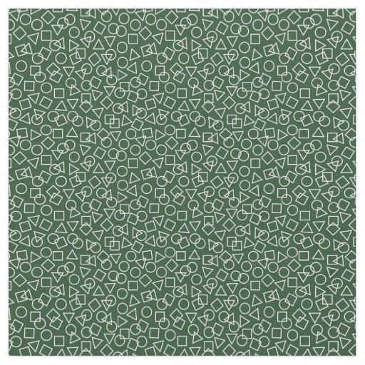 Circle Triangle Square Fabric
