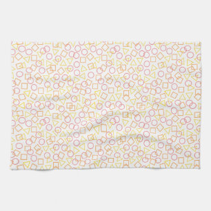Circle Triangle Square Kitchen Towel