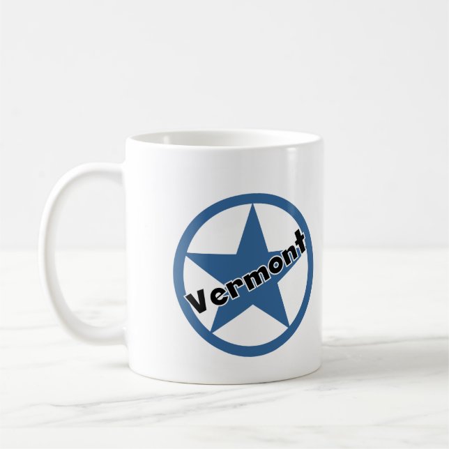 Circle Vermont Coffee Mug (Left)