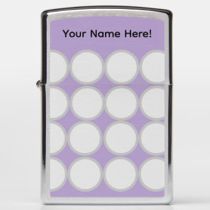 "Circle View" Zippo Lighter