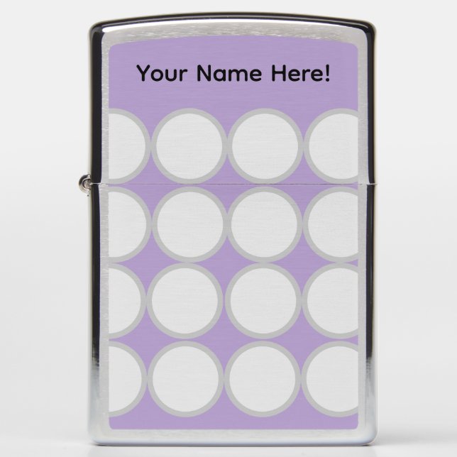 "Circle View" Zippo Lighter (Front)