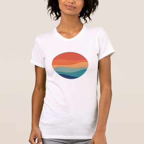 Circle Waves T_Shirt