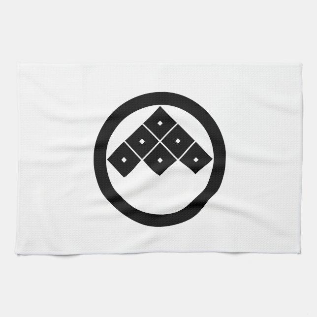 Circle with Six Eyes Towel (Horizontal)