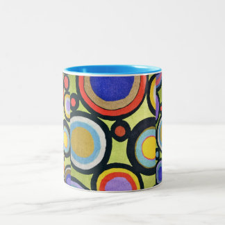 Circle within Primary Colorul Circles Coffee Mug