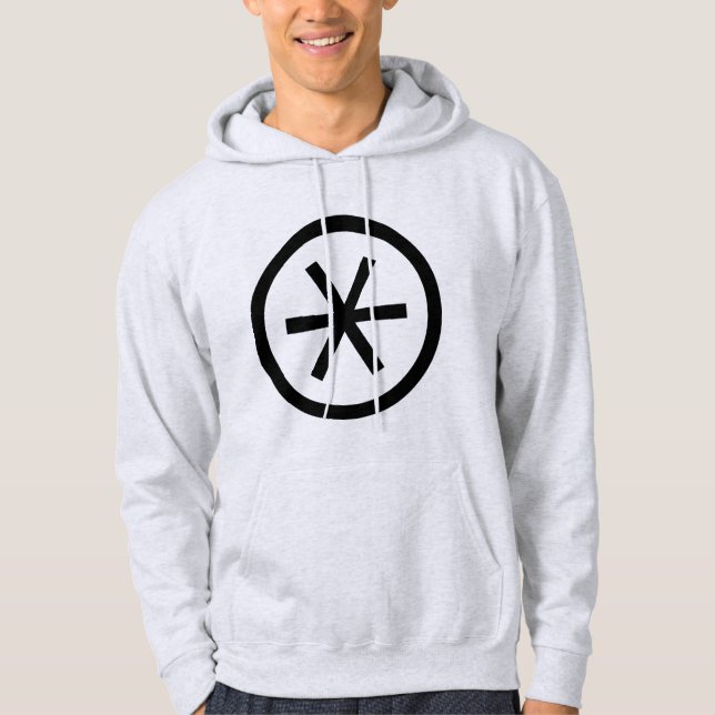 Circled Asterisk Hoodie (Front)