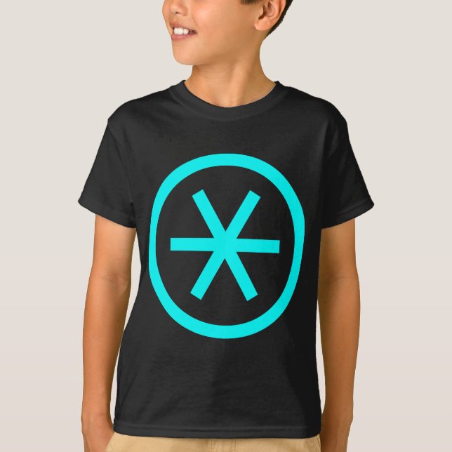 Circled Asterisk T-Shirt (Front)