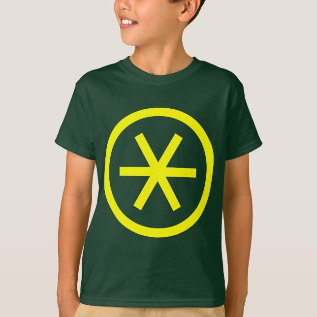 Circled Asterisk T-Shirt (Front)