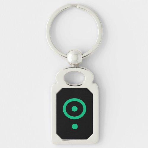 Circles and Dots Keychain