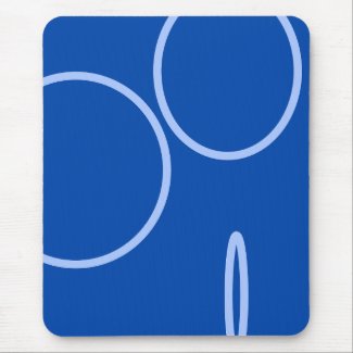 Circles and Loop on Blue