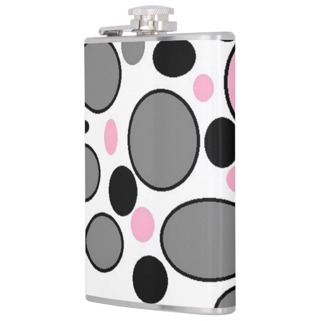 CIRCLES AND OVALS FLASK (Left)