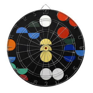 Circles and Semicircles Sophie Taeuber-Arp Dart Board