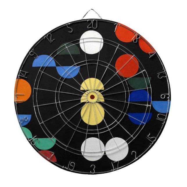 Circles and Semicircles | Sophie Taeuber-Arp | Dart Board (Front)