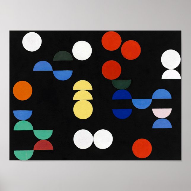 Circles and Semicircles | Sophie Taeuber-Arp | Poster (Front)