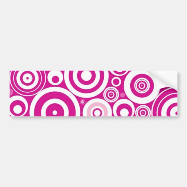 Circles Bumper Sticker (Front)