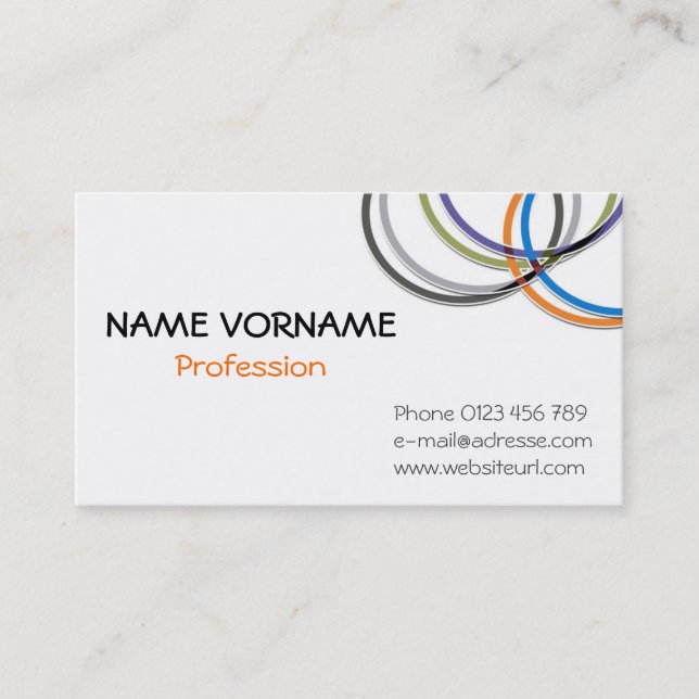 circles business card (Front)