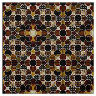 Circles, Circles, Circles Dark Fabric