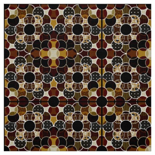 Circles, Circles, Circles Dark Fabric