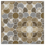 Circles, circles, circles! fabric