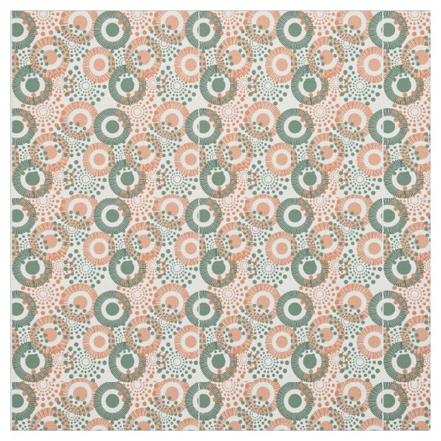 Circles, Circles Everywhere Fabric (Swatch)