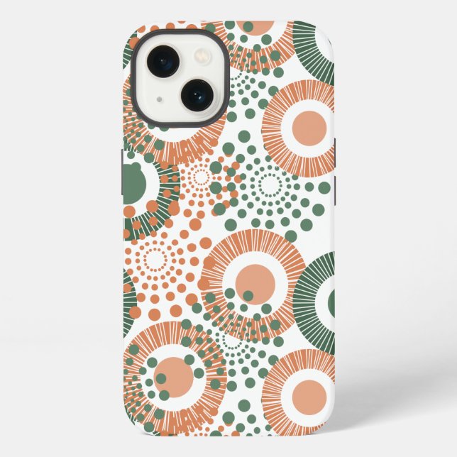 Circles, Circles Everywhere  Iphone Case (Back)