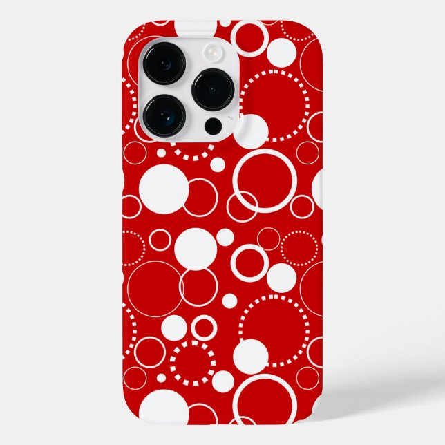 Circles & Dots Case-Mate iPhone Case (Back)