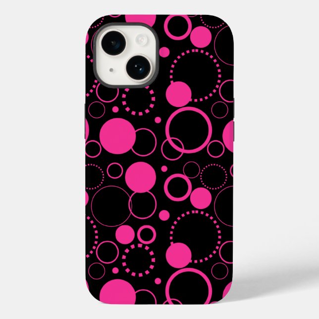 Circles & Dots Case-Mate iPhone Case (Back)