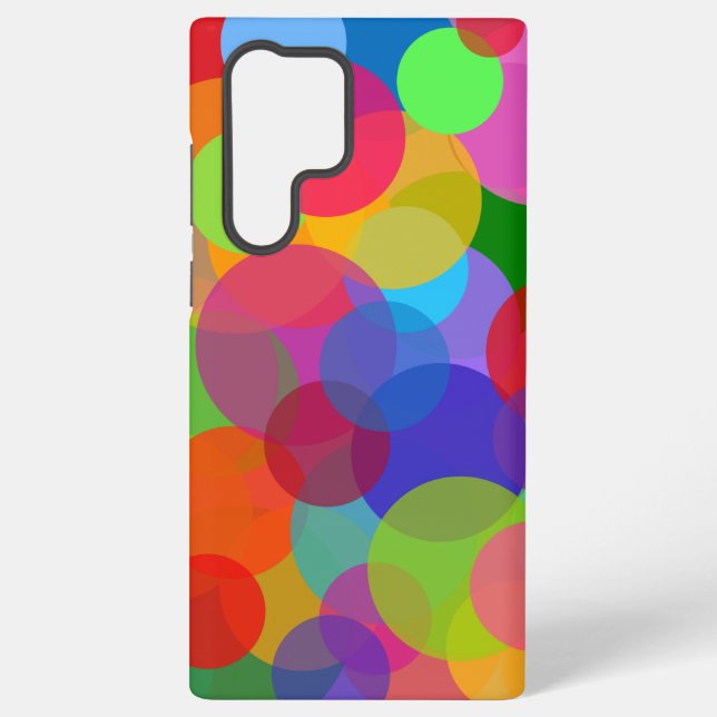 Circles & Dots Samsung Galaxy Case (Back)