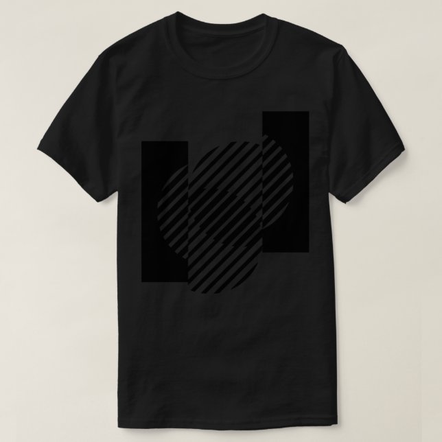 circles geometric composition T-Shirt (Design Front)