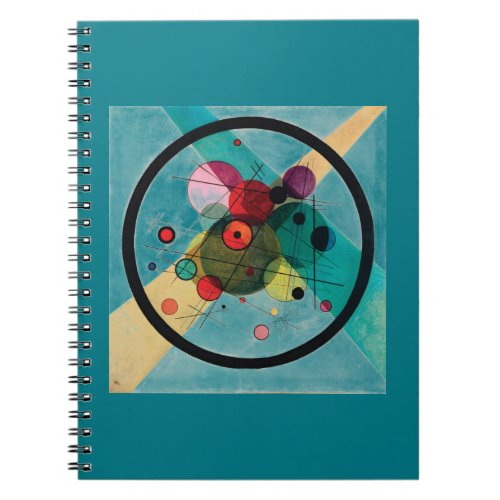 Circles in a Circle by Wassily Kandinsky Notebook