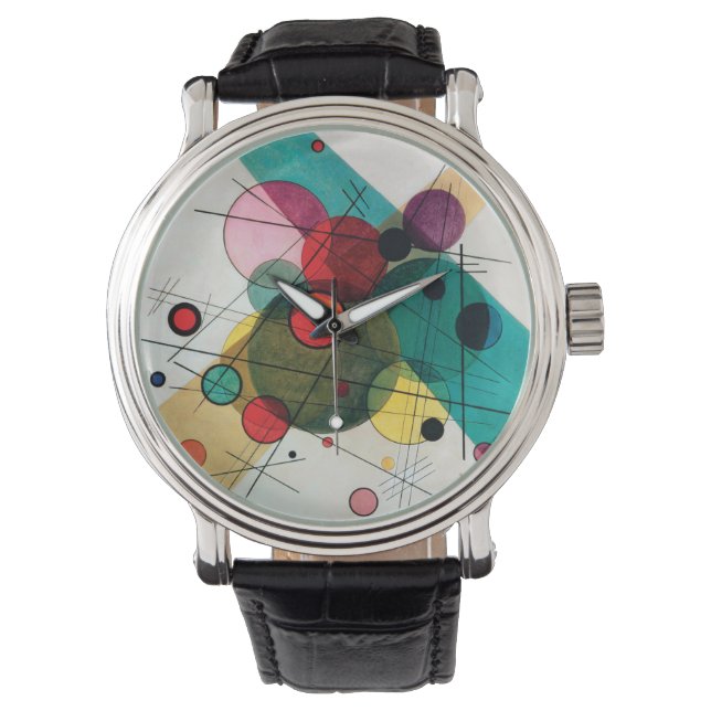 Circles in a Circle by Wassily Kandinsky Watch (Front)