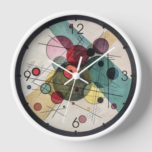 Circles in a Circle _ Kandinsky Clock