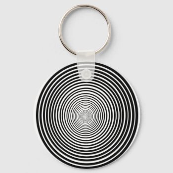 Circles In Circles Keychain by Lynnes_creations at Zazzle