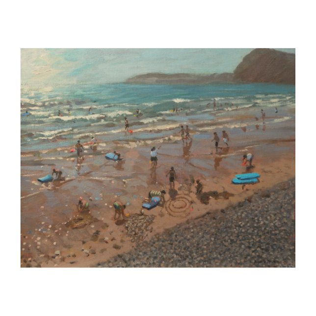 Circles in the Sand Sidmouth 2007 Wood Wall Decor (Front)