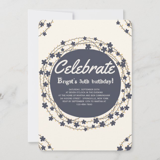 Circles Invitation (Front)