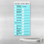 Circles & lined kids chores list | CUSTOMIZE Magnetic Notepad