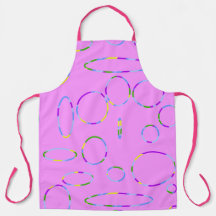 Circles Loops Modern Pink Magenta