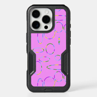 Circles Loops on Modern Pink Magenta Otterbox Case