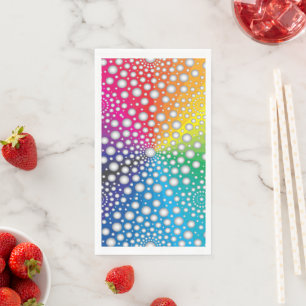 Circles Mandala 2 Paper Guest Towels
