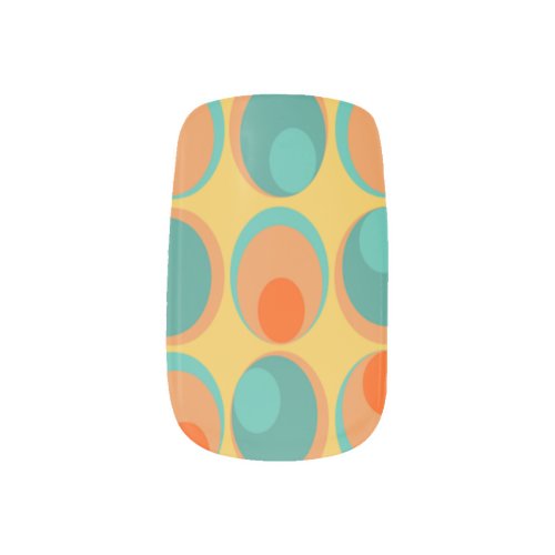 Circles Minx Nail Art