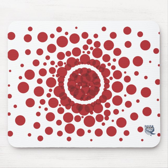 Circles Mouse Pad (Front)
