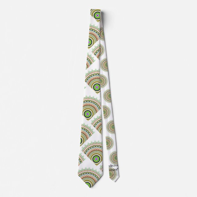 Circles Neck Tie (Front)
