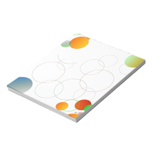 Circles Notepad (Rotated)