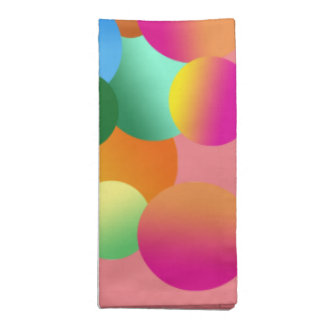 Circles of Color Cloth Napkin
