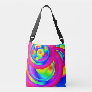 Circles of Color  Crossbody Bag