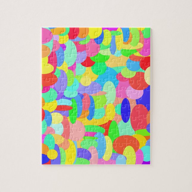 Circles of Color Puzzle (Vertical)