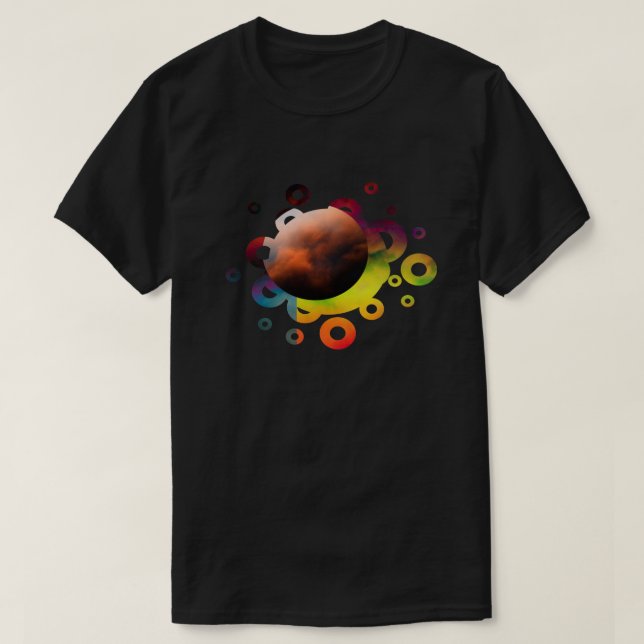 Circles Of Color T-Shirt (Design Front)