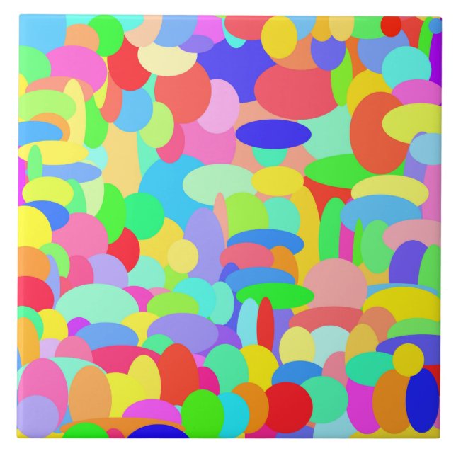 Circles of Color Tile (Front)