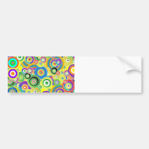 Circles of Colors Bumper Sticker